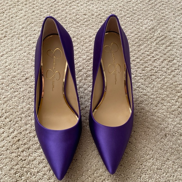 Satin Jessica Simpson pumps - Picture 2 of 4